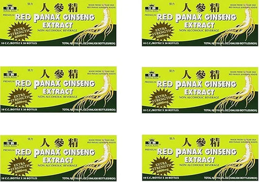 Royal King Red Panax Ginseng 30/10 6000mg (6 (6 Boxes)