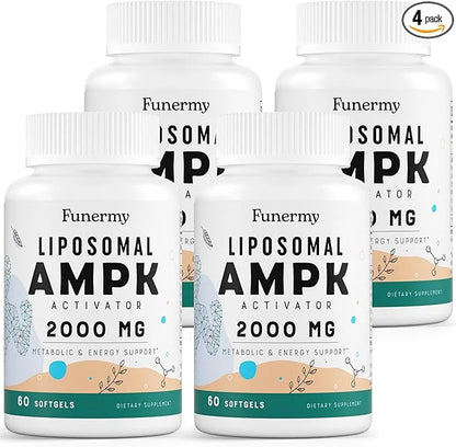 Liposomal AMPK Activator 2000 mg 6-in-1 AMPK 240 Softgels