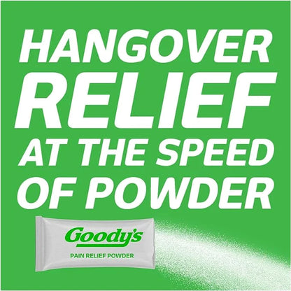 Goody's Hangover Powders, Fast Pain Relief & Boost of Alertness Berry Citrus, 4 ct (Pack of 1) - Product Image