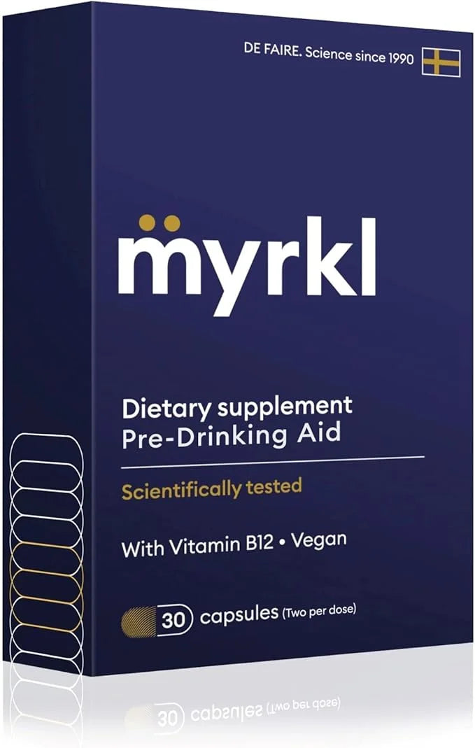 Unique Pre-Drinking Supplement for Liver Health Support, Helps Morning Energy with High-Performing Probiotic, L Cysteine &...