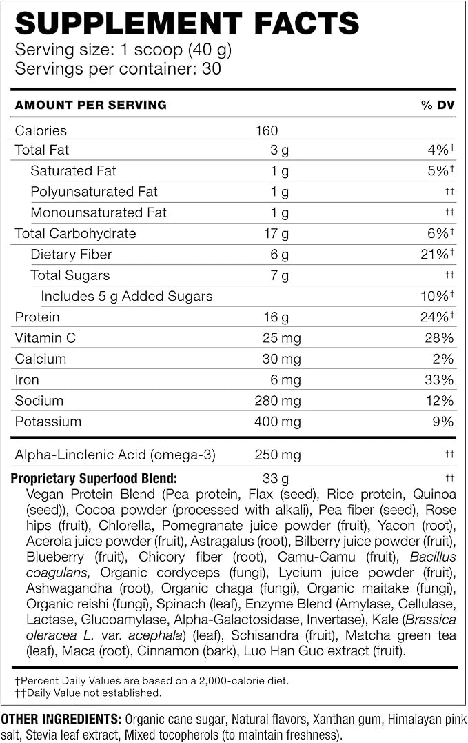 shakeology Vegan Protein Powder 30 Servings