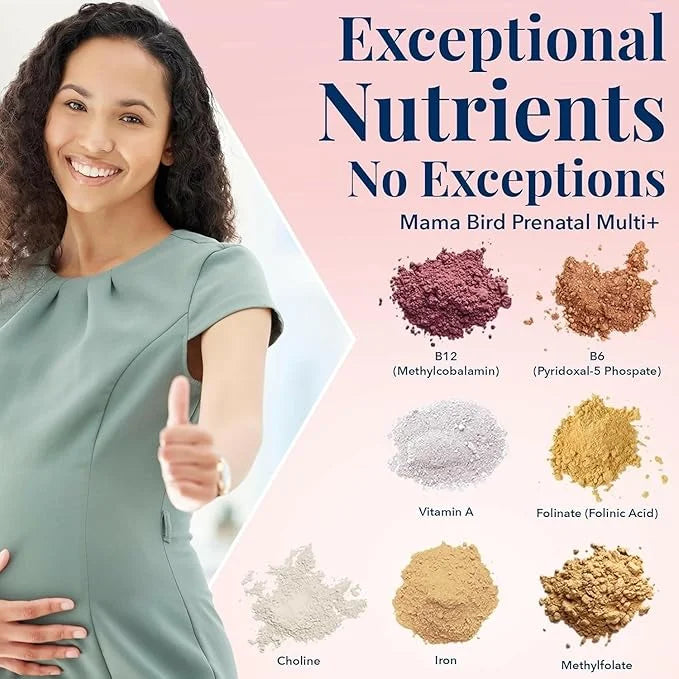 Best Nest Wellness Mama Bird Prenatal 30 Caplets (30 Servings)