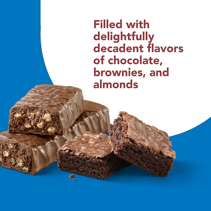 think! Protein Bars, High Protein Snacks, Gluten Free, Kosher Friendly, Brownie Crunch, Nutrition Bars, 2.1 Oz per Bar, 30...