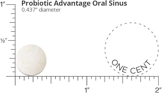 Healthy Directions Dr. David Williams' Probiotic Advantage Oral Sinus Probiotics for Your Mouth, Teeth, and Gums, Sugar-Fr...