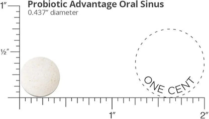 Healthy Directions Dr. David Williams' Probiotic Advantage Oral Sinus Probiotics for Your Mouth, Teeth, and Gums, Sugar-Fr...