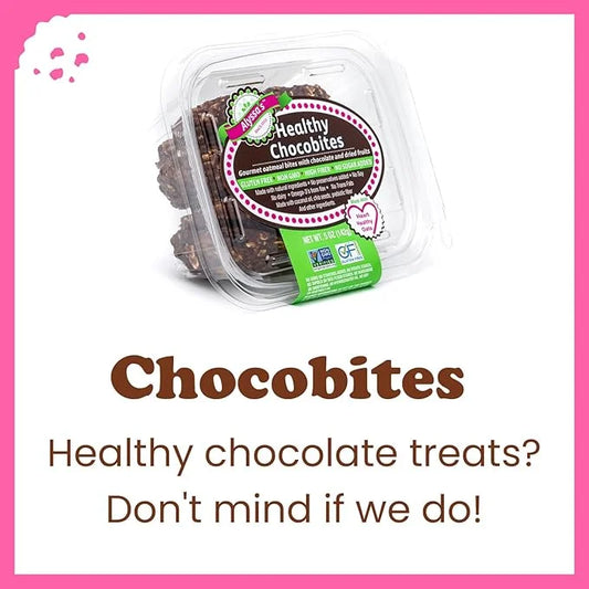 Alyssa’s Chocobites ⎸ Gluten Free Cookies, Healthy Snacks from the Bakery ⎸ Sugar Free Soft Cookies, Low Carb, Keto Protei...