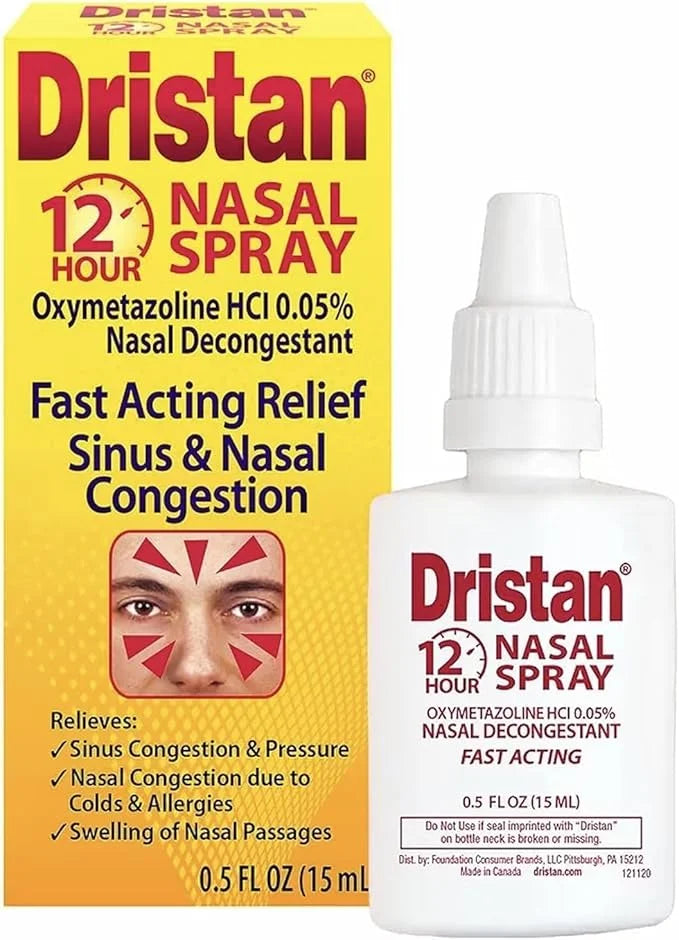 Dristan 12-Hour Nasal Spray, 0.5 Fl 3)