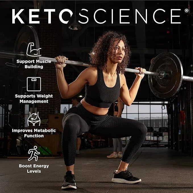 Keto Science Ketogenic Meal Shake Vanilla Dietary Supplement, Rich in MCTs and Protein, Packed with Collagen, Vitamins and...