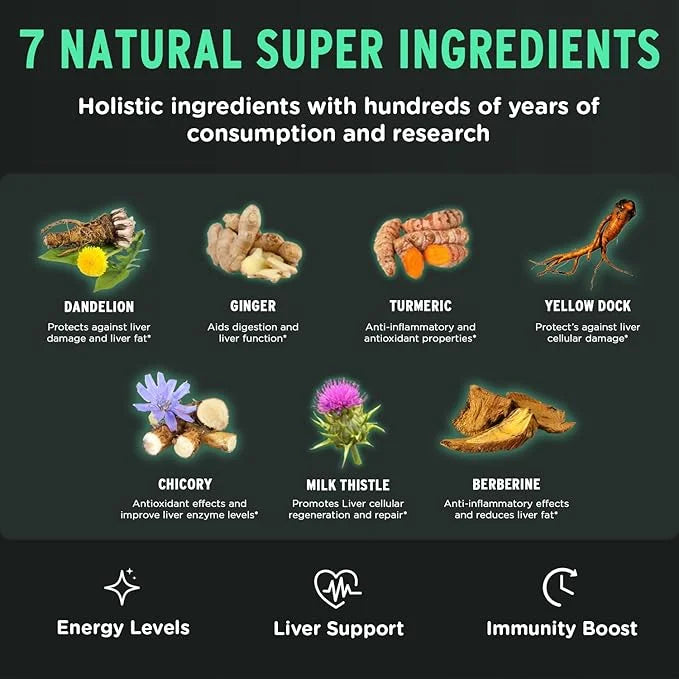 Super Liver Support with Milk Thistle 1 Month