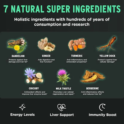 Super Liver Support with Milk Thistle 1 Month