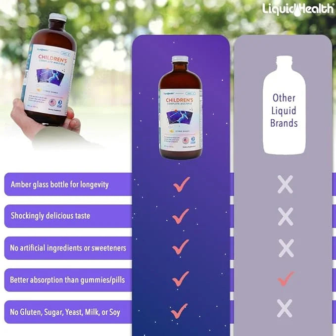 LIQUIDHEALTH 16 Oz Kids Liquid Multivitamin