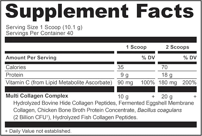 Ancient Nutrition Collagen Powder Protein with Probiotics, Multi Collagen Protein with Vitamin C, Hydrolyzed Collagen Pept...