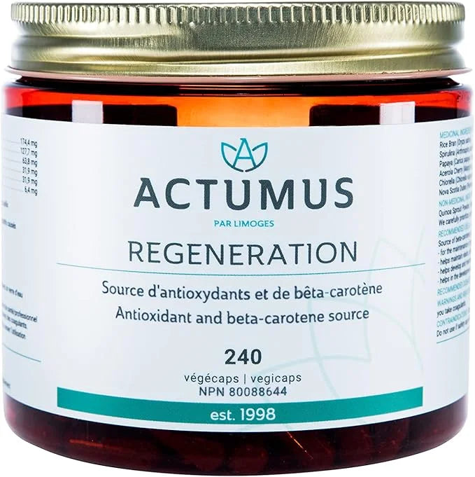 Regeneration - Antioxidant and Beta-Carotene Source 240 Vegicaps