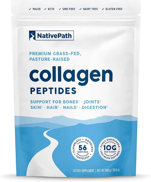 NativePath Collagen Peptides Protein 1 & 3 Collagen 19.8 oz (56 Servings)