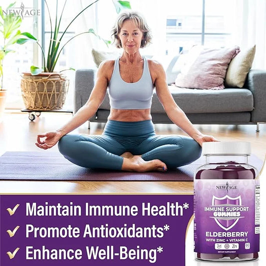 NEW AGE Immune System Support Gummies 60 Gummies)
