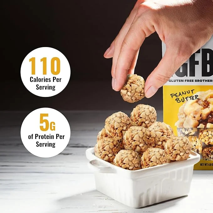 The GFB Variety Pack Protein Bites - Gluten Free, Plant Based, Non GMO, Sustainably Made – Ridiculously Tasty, Healthy, Ve...