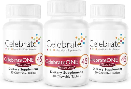 Celebrate Vitamins CelebrateONE 45 Chewables, 45mg Iron (90 Tablets)