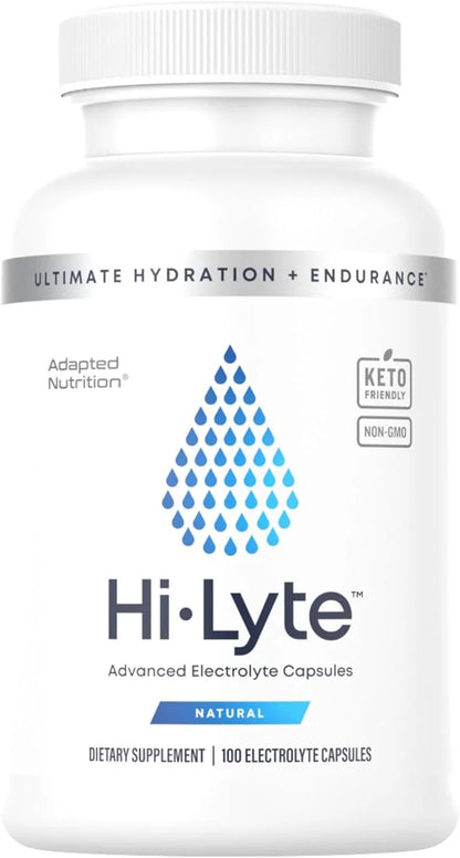 Hi-Lyte Electrolyte Replacement Capsules | Rapid Rehydration Supplement | Vegan & Keto Friendly | Gentle on Stomach | Magn...