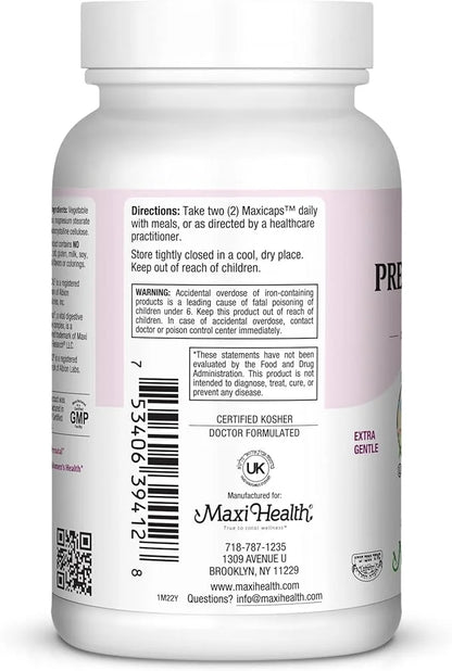 Maxi Small Prenatal Capsules with Methyl 120 ct