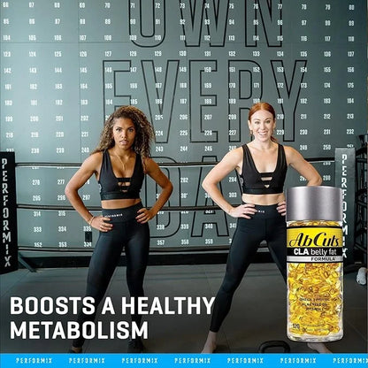 CLA Belly Fat Formula 120 Easy-to-Swallow 3 Fish