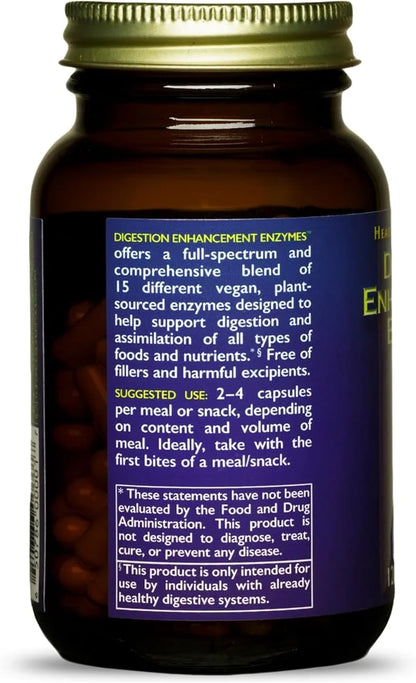 HEALTHFORCE SUPERFOODS Digestion Enhancement Enzymes 120 Vegan