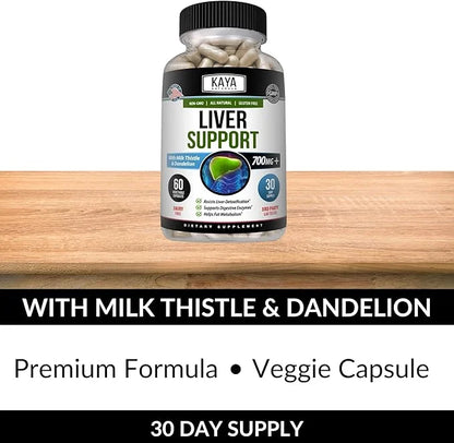 Kaya Naturals Liver Cleanse Detox & Repair 60 Count