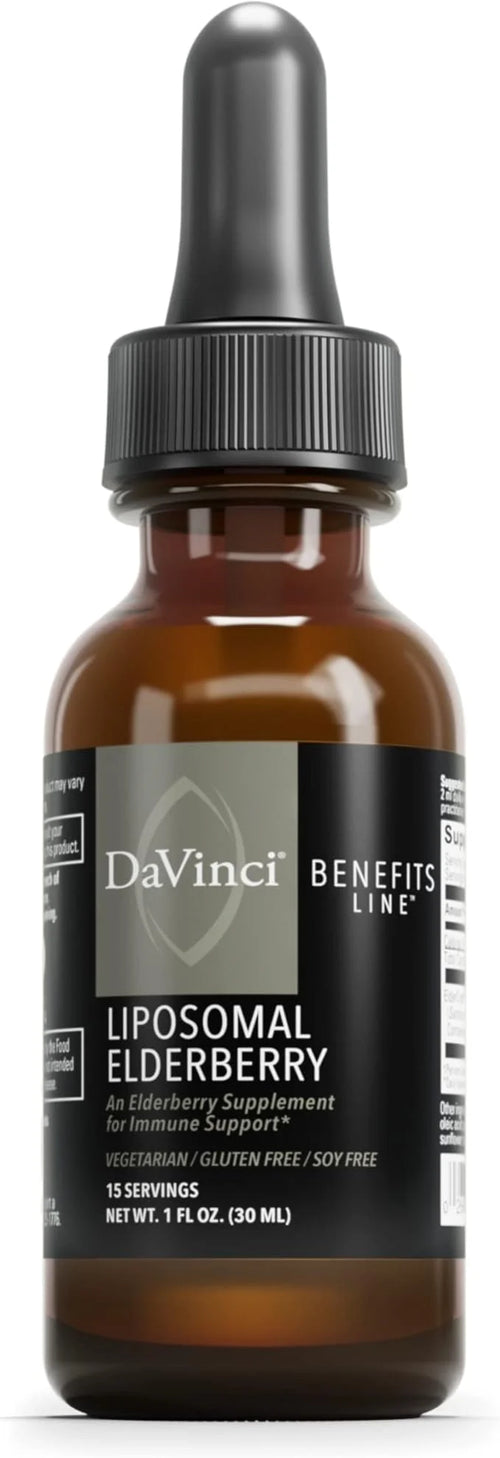 DAVINCI Labs Liposomal Elderberry 30 ml, 15 Servings