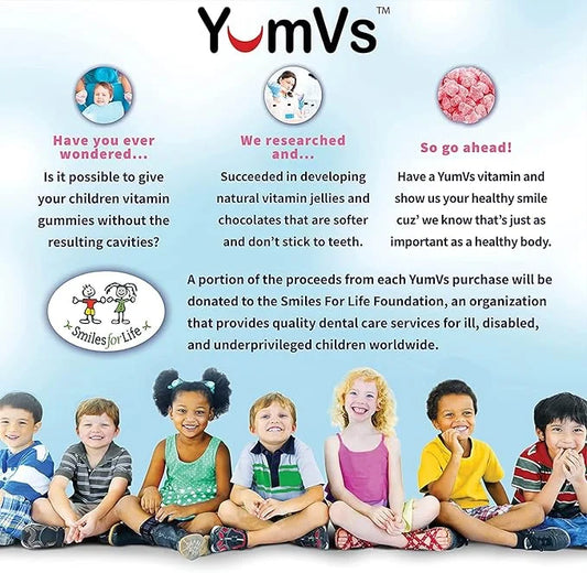 Yum-V Calcium, Magnesium, Vitamin D3 Gummies (90 Count) 2