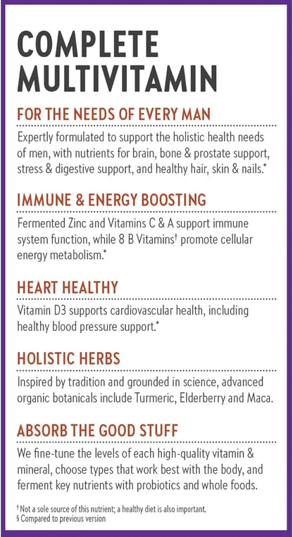 New Chapter Men's Multivitamin for Immune, 48 ct