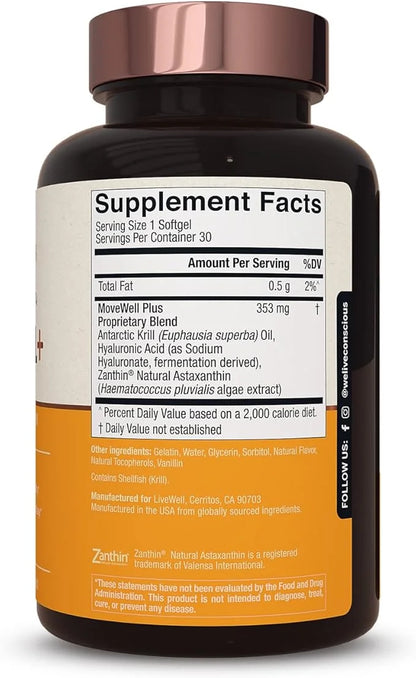 Live Conscious Joint Health Supplement (2 Pack)