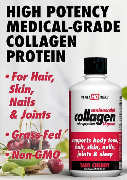 HEALTH DIRECT AminoSculpt Sugar-Free Collagen Supplement 30 Fl