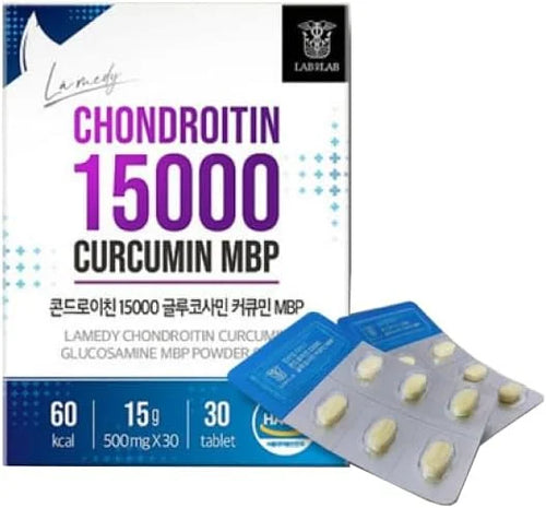 Chondroitin 15000 Curcumin MBP Lamedy Chondroitin 99.9% Joint (1 BOX)