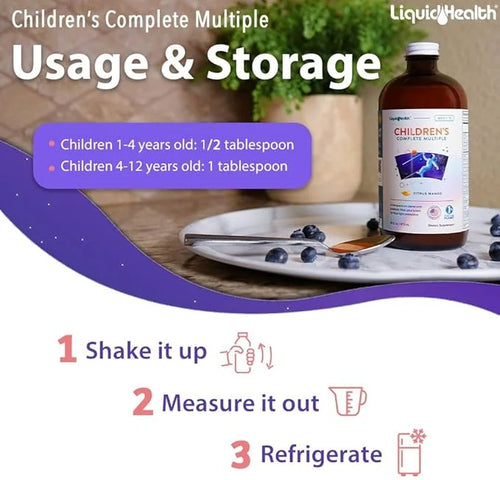 LIQUIDHEALTH 16 Oz Kids Liquid Multivitamin