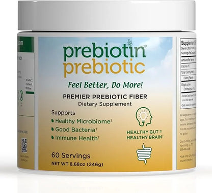 Prebiotin Prebiotic Fiber Supplement Powder – 8.68 oz