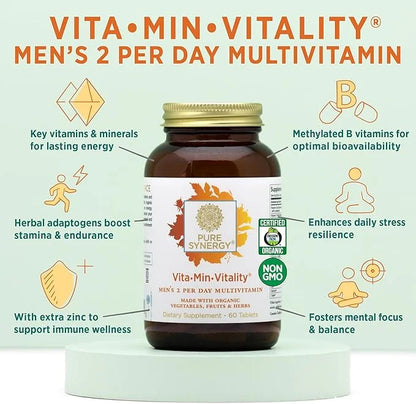 PURE SYNERGY Vita·Min·Vitality (60 Tablets)