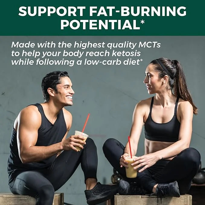 Viva Naturals Organic MCT Oil 16 fl oz - Best MCT Oil Organic for Coffee, MCT Coconut Oil Supports Energy & Mental Clarity...