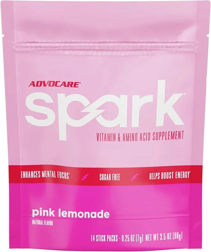 AdvoCare Spark Vitamin & Amino Acid Supplement - Focus & Energy Drink Powder Mix with Vitamin A, B-6, C & E - Also Include...