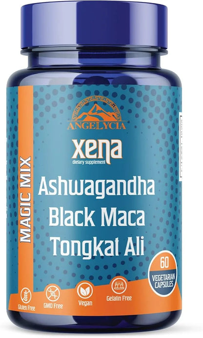 Ashwagandha Capsulas | Ashwagandha Supplements | 60 Vegetarian 500 mg.