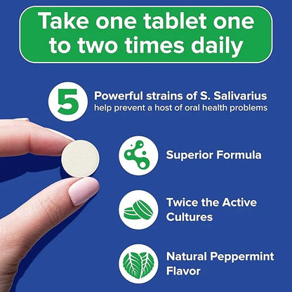 Oral Probiotics for Mouth Bad Breath Treatment for Adults - Dental Probiotics for Teeth and Gums - Oral Health Probiotics ...