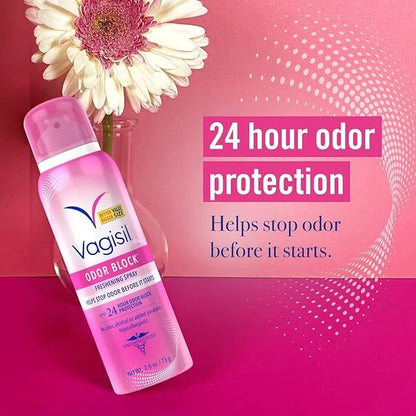 Vagisil Odor Block Dry Wash Spray 2.6 Ounces 4)