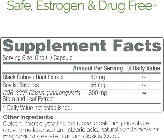 Estroven Weight Management for Menopause Relief - 30 Ct. - Clinically Proven Ingredients Help Manage Weight, Provide Night...