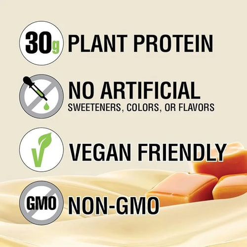 Lean Body Ready-to-Drink, Plant-Based Vegan Vanilla 30g Protein, 12)