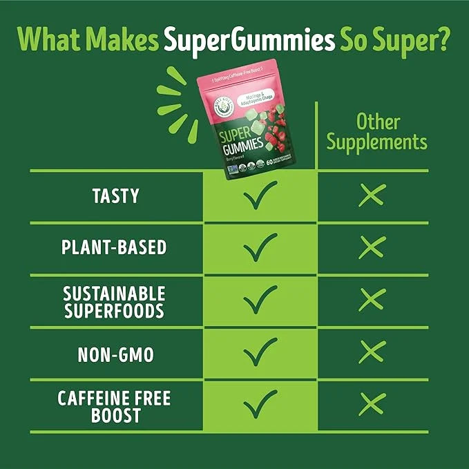 Kuli Kuli Super Energy Gummies 60 Non-GMO,