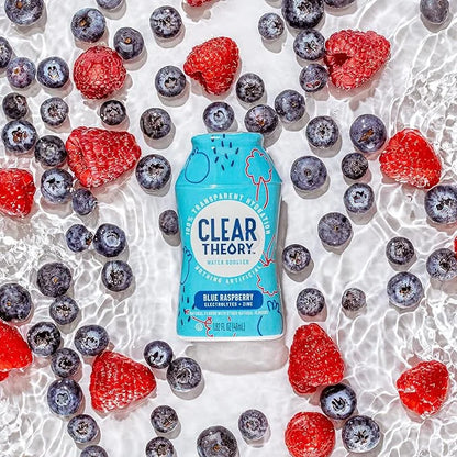Clear Theory Water Flavoring Drops with Electrolytes, Water Enhancer Liquid Flavored Water Drink Mix, Hydration for Kids, ...
