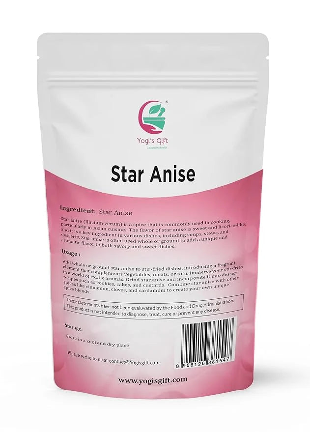Star Anise Whole 16 Oz