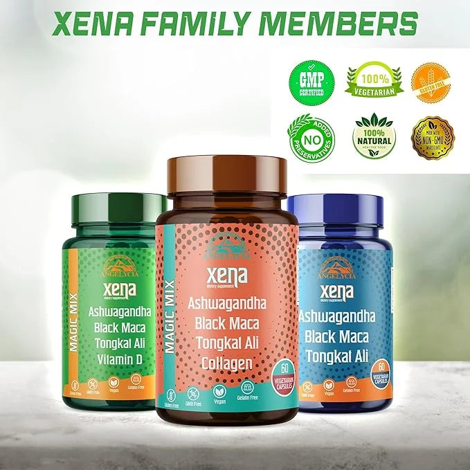 Nature Made Ashwagandha Capsulas, Awesome Blend 60 Vegetarian 500 mg.