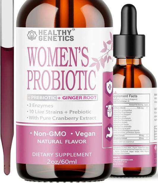 Liquid Probiotics for Women 30 Servings