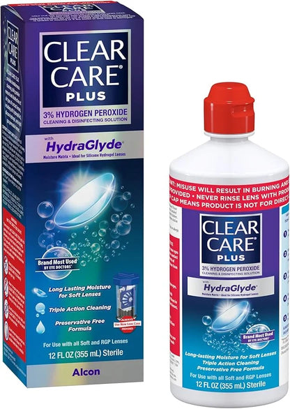 Clear Care Plus Cleaning and Disinfecting 12 Fl