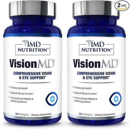 1MD Nutrition VisionMD Eye Vitamin CARMIS 60 Softgels (2-Pack)