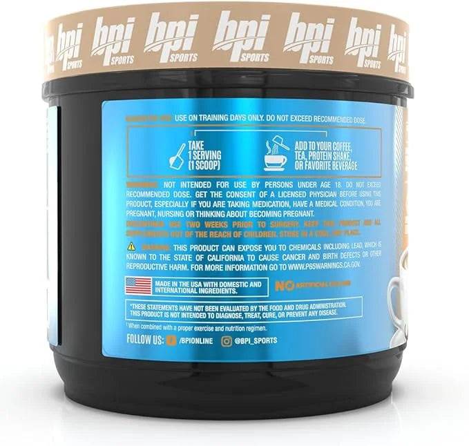 BPI Sports Keto Bomb - Promotes Energy, Hydration and Fat Loss - MCT and Electrolytes - Sugar-Free with Calcium - French V...